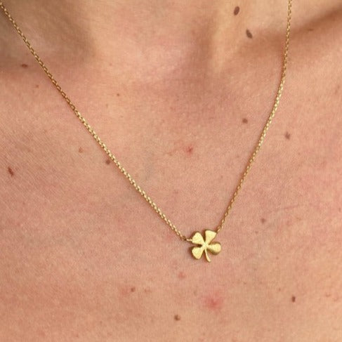 Dainty Four Leaf Clover Necklace