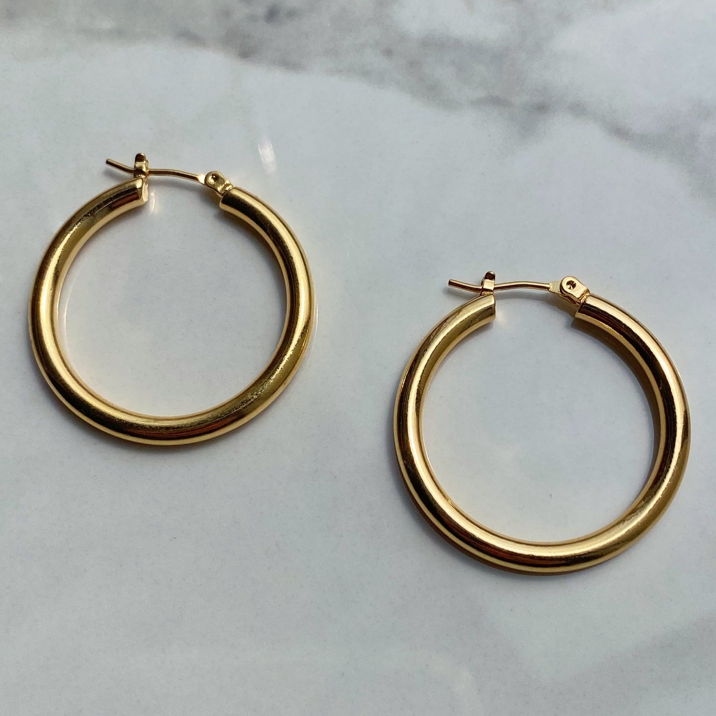 large gold hoops